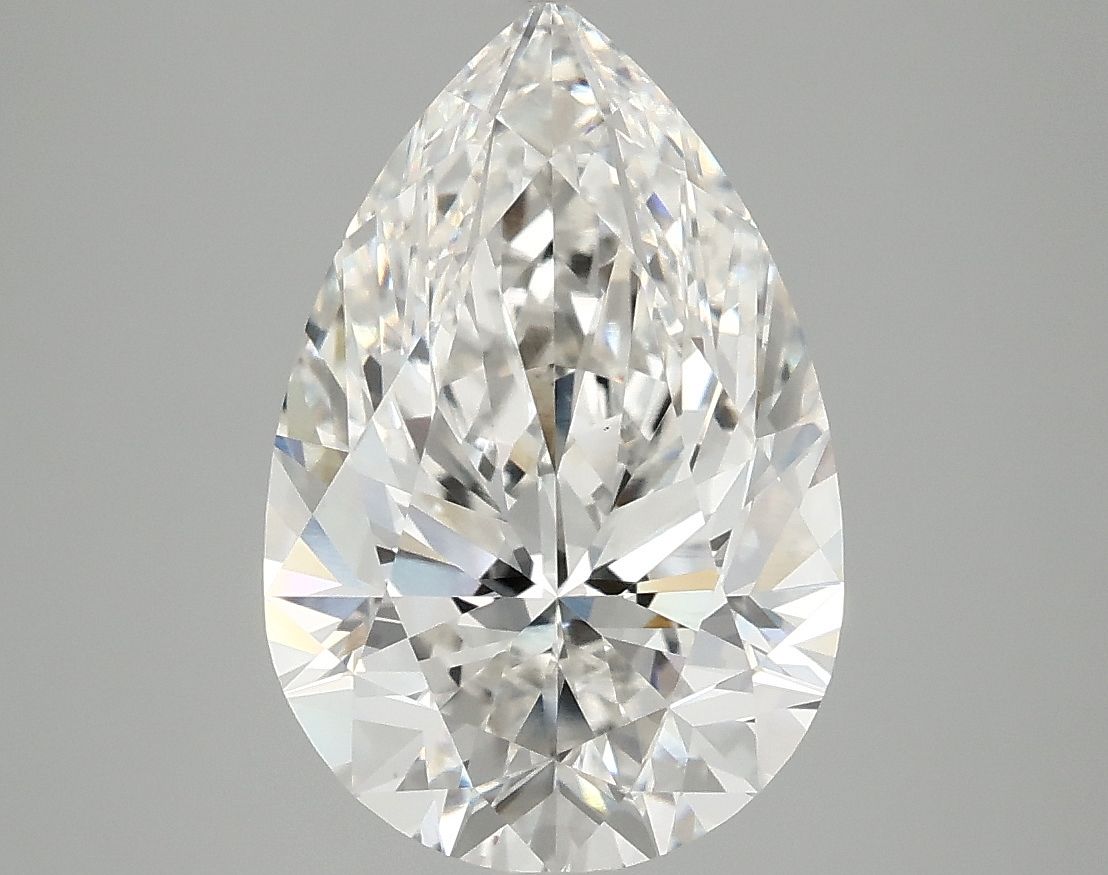 4.06 ct. pear Lab Grown Diamond front image