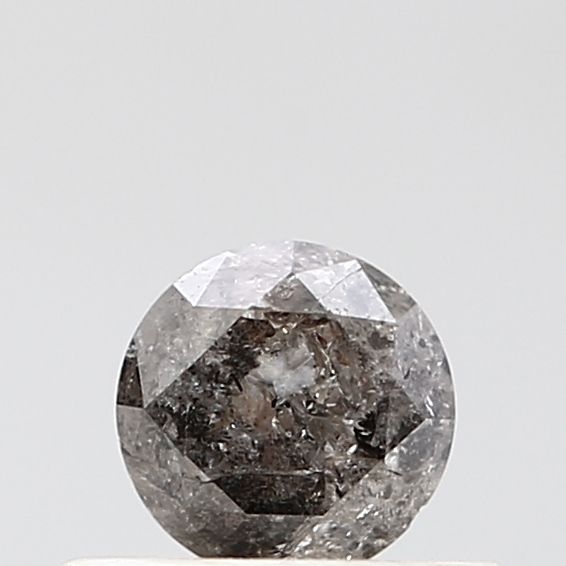 0.39 Carat Round Diamond Salt and Pepper VS2
