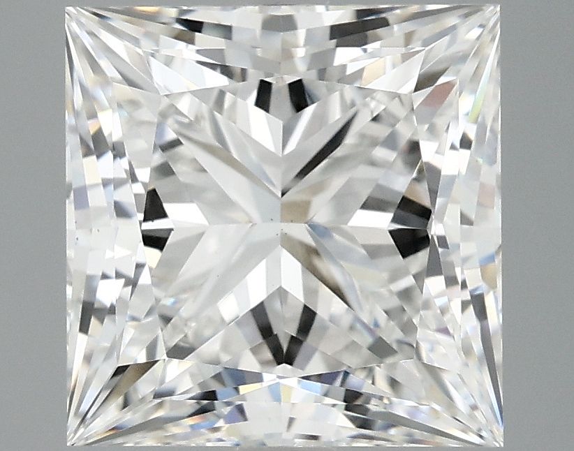 4.37 ct. princess Lab Grown Diamond front image
