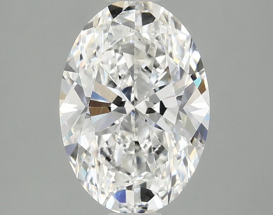 2.10 ct. oval Lab Grown Diamond front image
