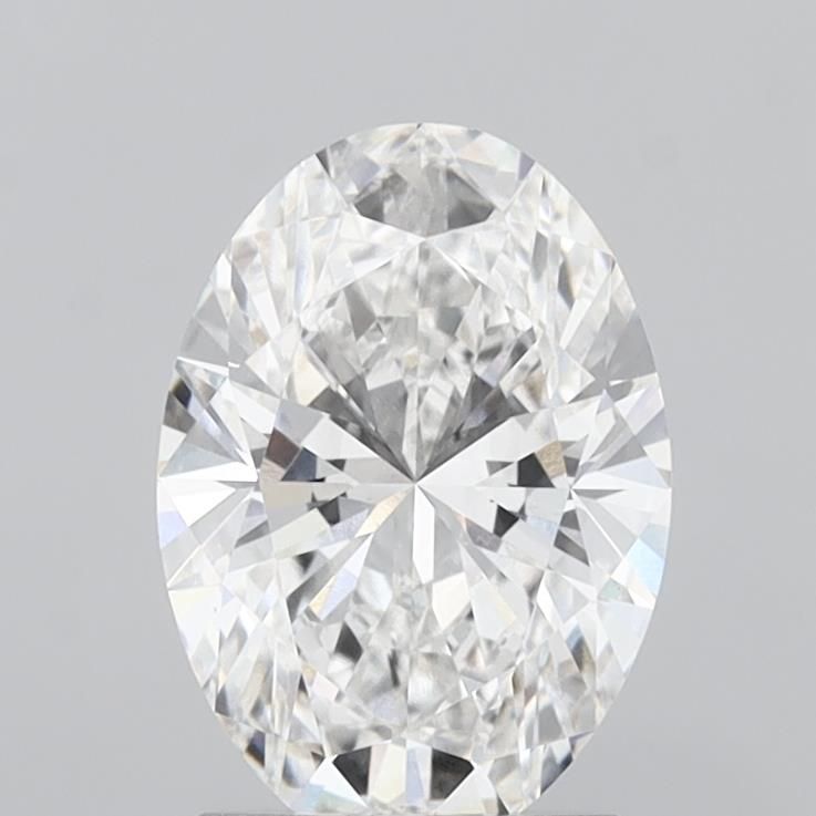 2.09 ct. oval Lab Grown Diamond front image