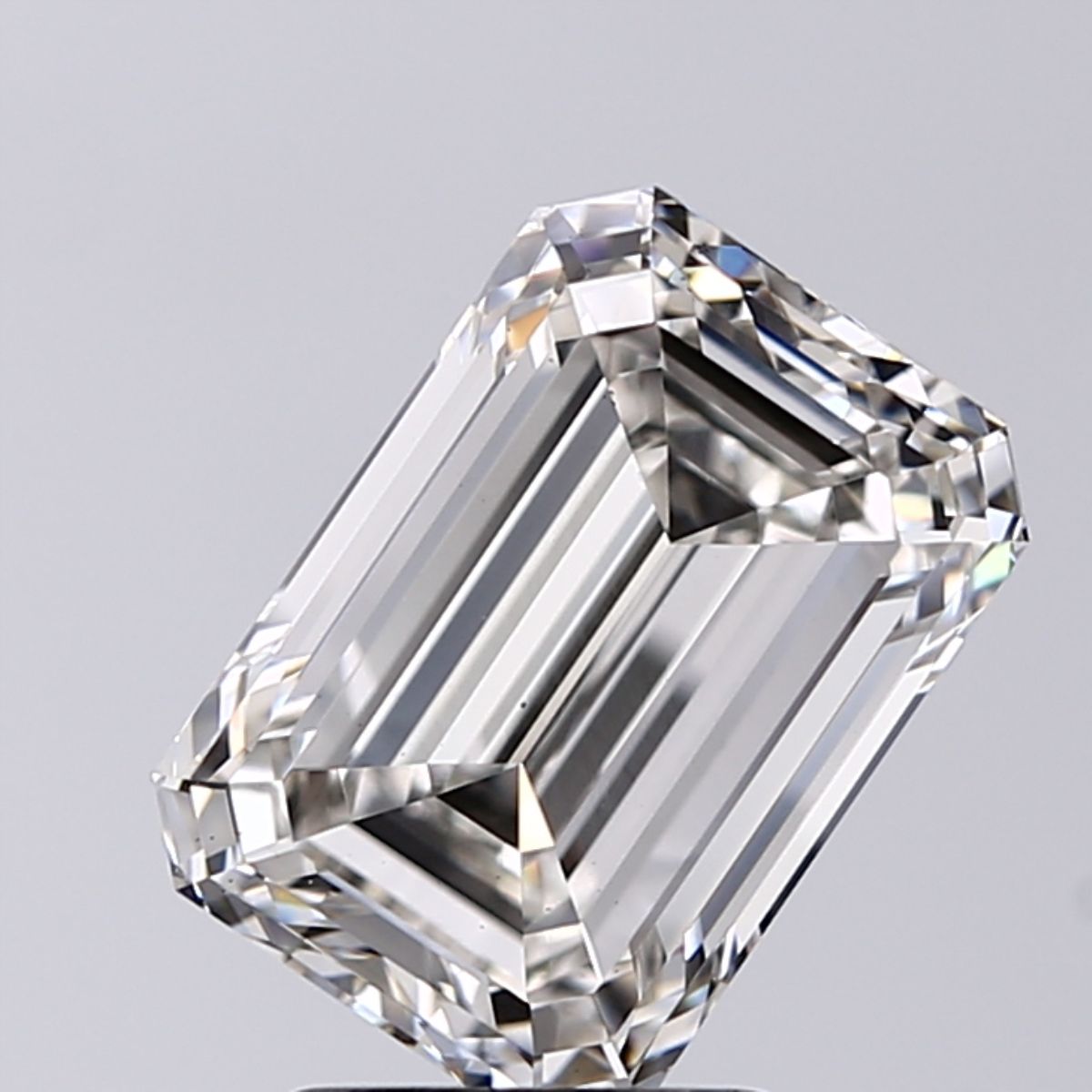3.01 ct. emerald Lab Grown Diamond front image