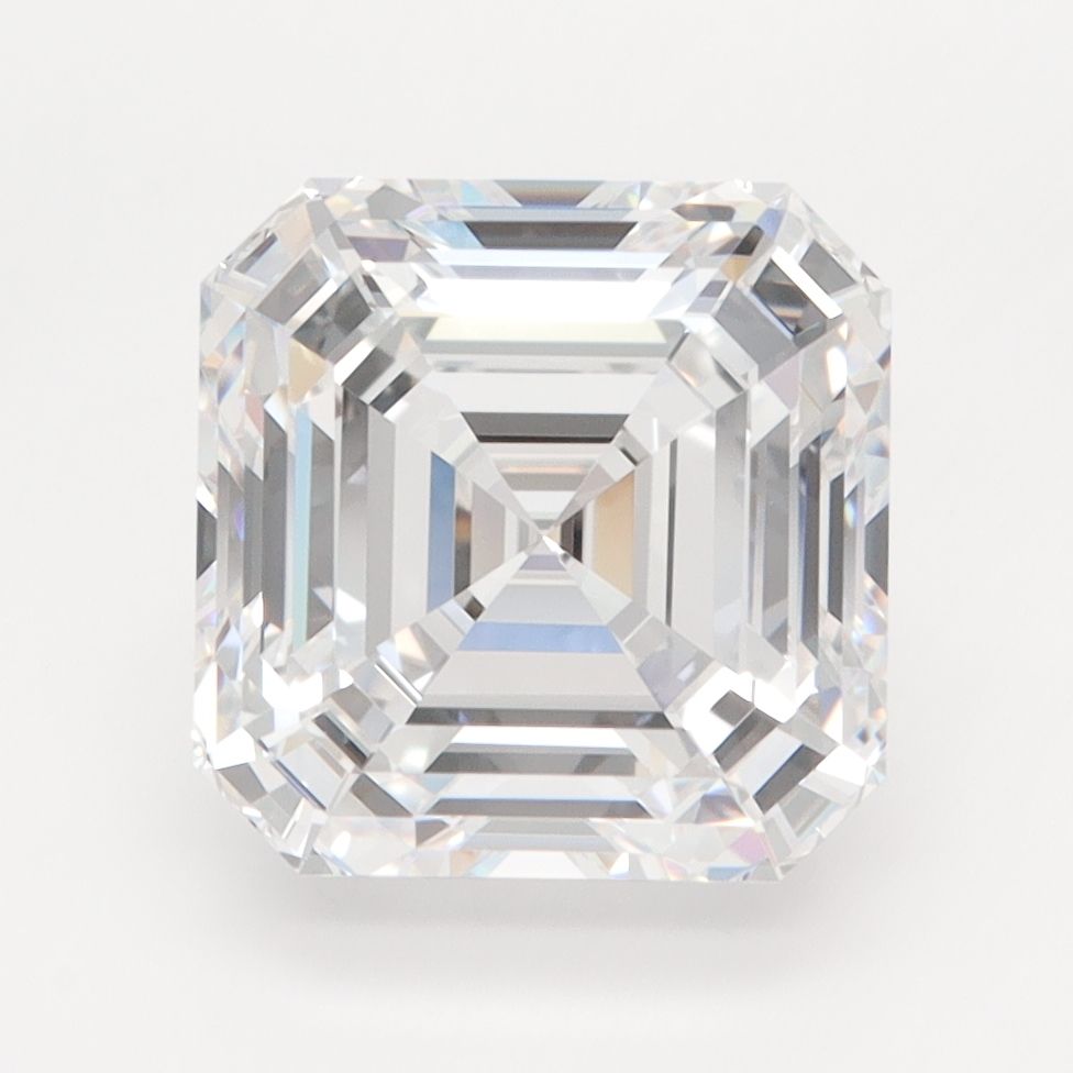 Diament LG asscher, 3.96 ct, D, IF