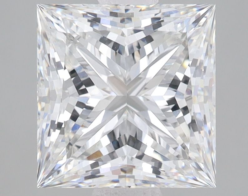 3.02 ct. princess Lab Grown Diamond front image