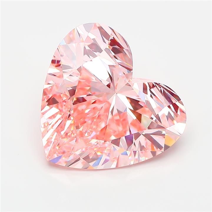 8.06 ct. heart Lab Grown Diamond front image