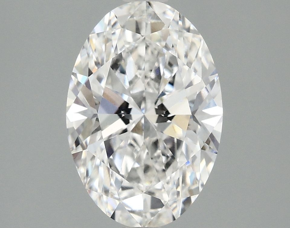 2.10 ct. oval Lab Grown Diamond front image