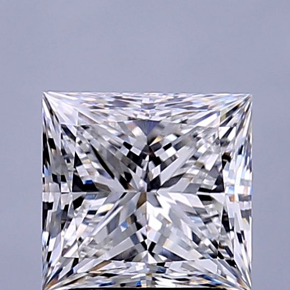 2.13 ct. princess Lab Grown Diamond front image