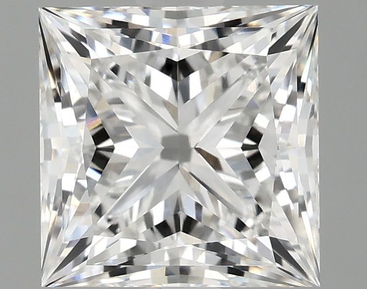 2.10 ct. princess Lab Grown Diamond front image