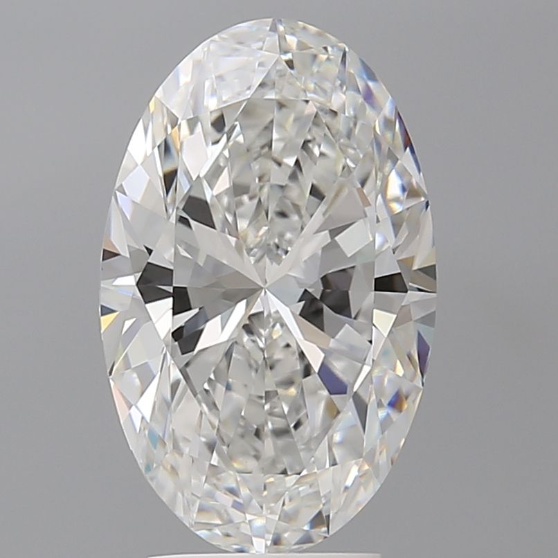 4.05 ct. oval Lab Grown Diamond front image
