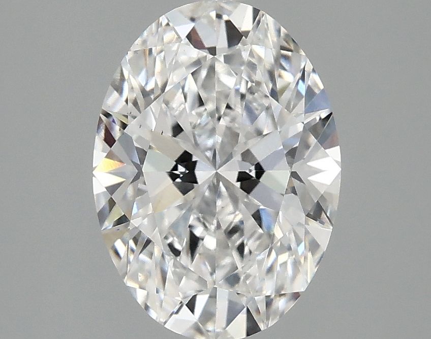2.10 ct. oval Lab Grown Diamond front image