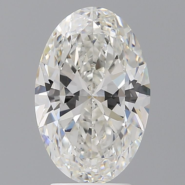 3.57 ct. oval Lab Grown Diamond front image