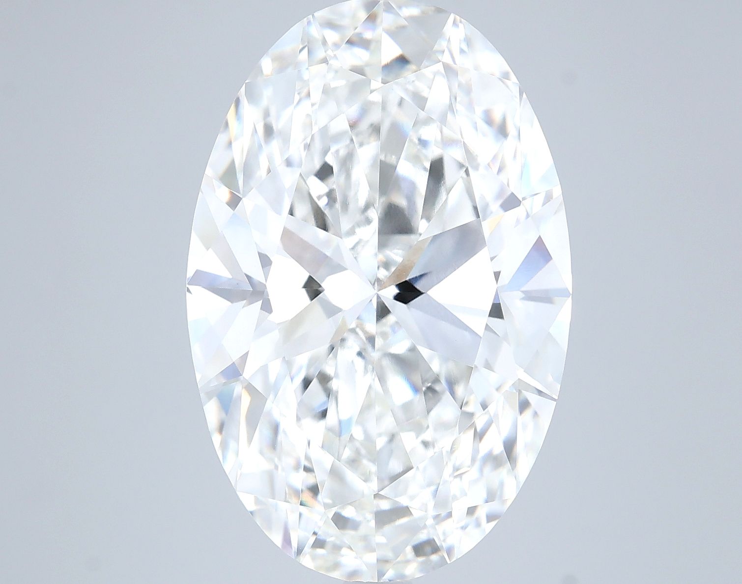 10.09 ct. oval Lab Grown Diamond front image
