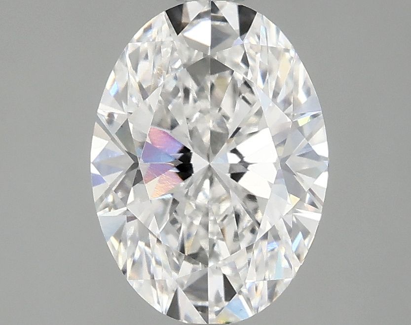 2.01 ct. oval Lab Grown Diamond front image