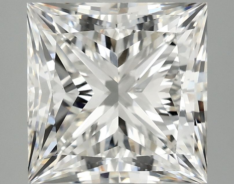 4.02 ct. princess Lab Grown Diamond front image