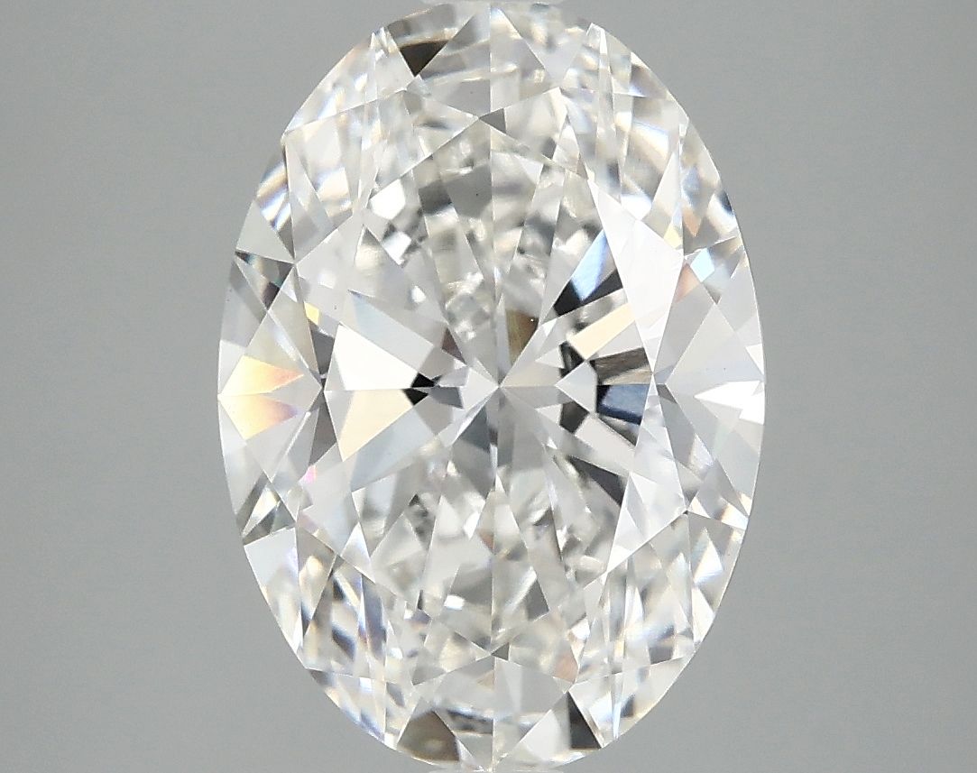 3.93 ct. oval Lab Grown Diamond front image
