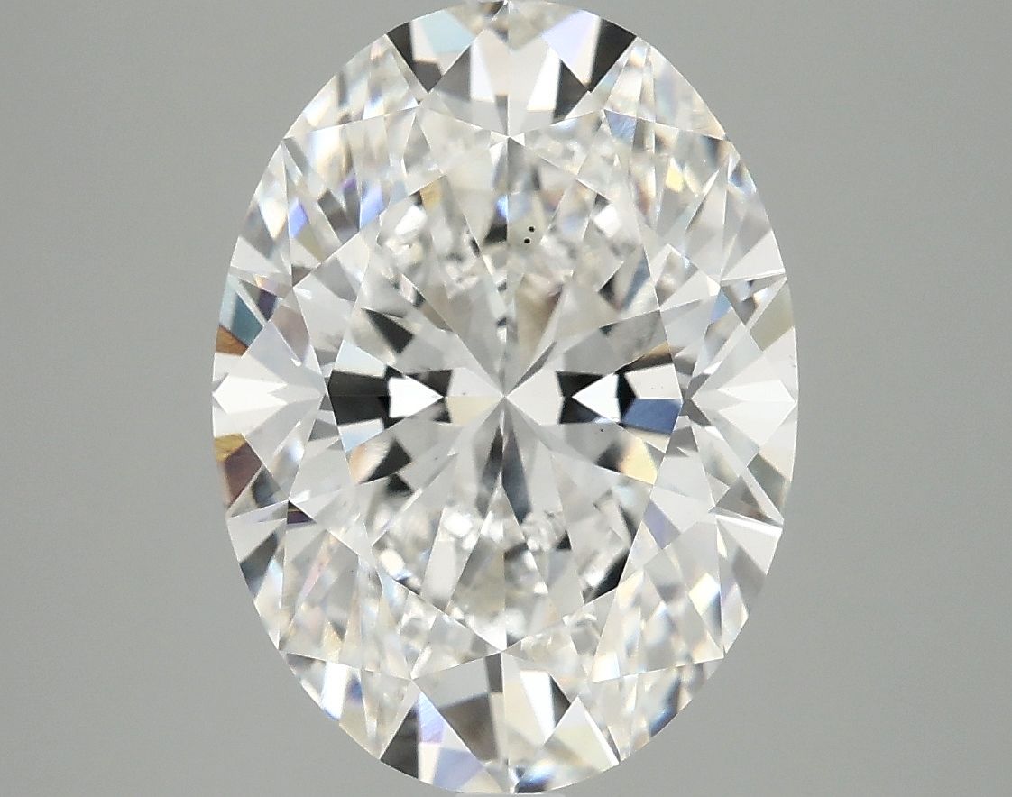 4.08 ct. oval Lab Grown Diamond front image