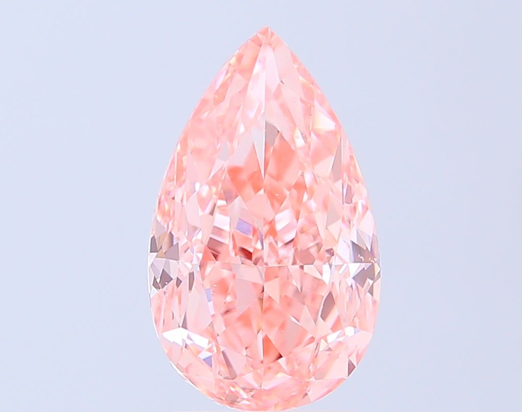 5.02 ct. pear Lab Grown Diamond front image