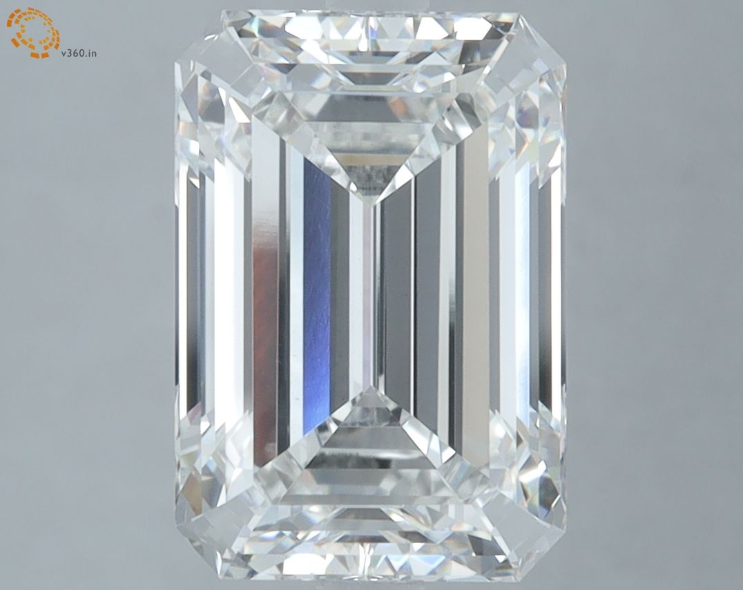 4.49 ct. emerald Lab Grown Diamond front image