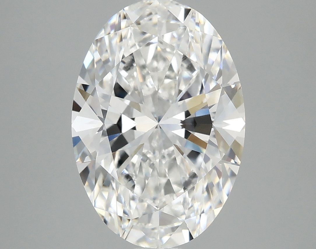 3.94 ct. oval Lab Grown Diamond front image