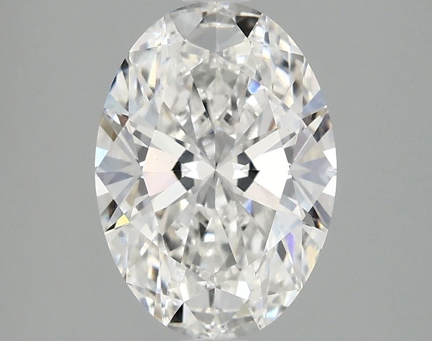 2.10 ct. oval Lab Grown Diamond front image