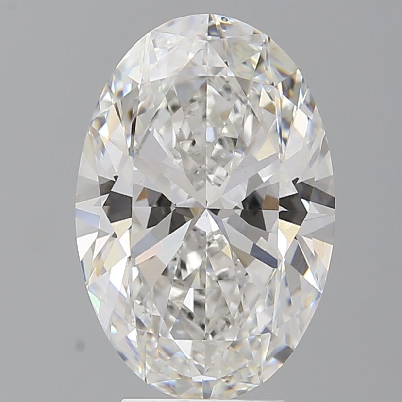 5.01 ct. oval Lab Grown Diamond front image