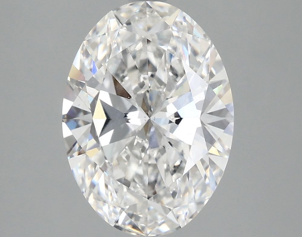 3.02 ct. oval Lab Grown Diamond front image