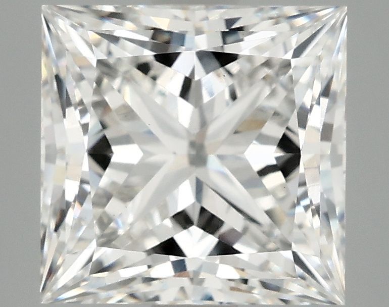 4.14 ct. princess Lab Grown Diamond front image