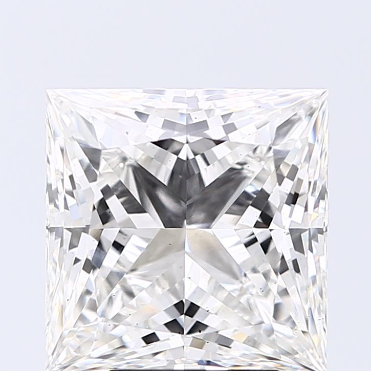 3.71 ct. princess Lab Grown Diamond front image