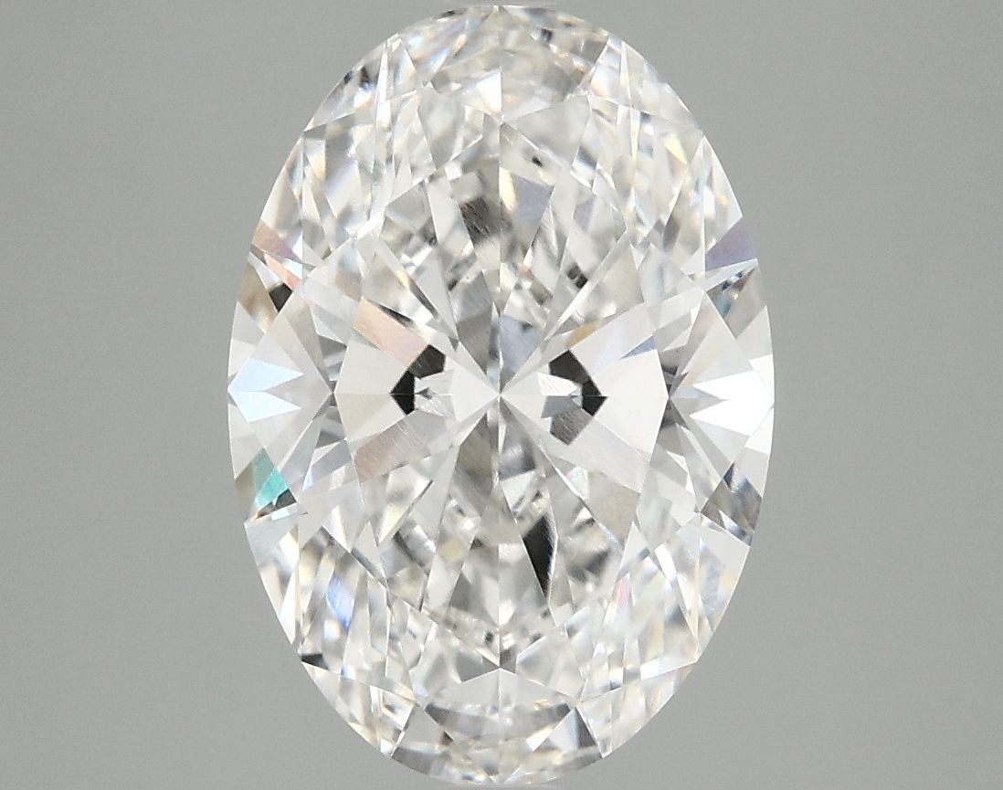 3.90 ct. oval Lab Grown Diamond front image