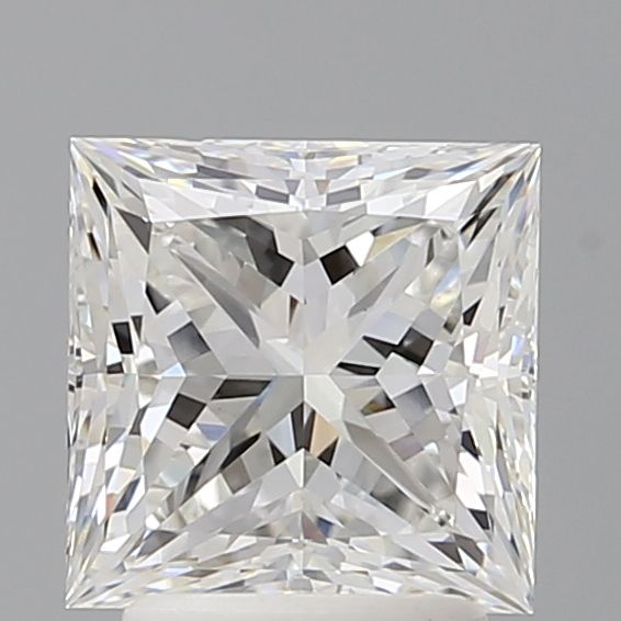 2.56 ct. princess Lab Grown Diamond front image