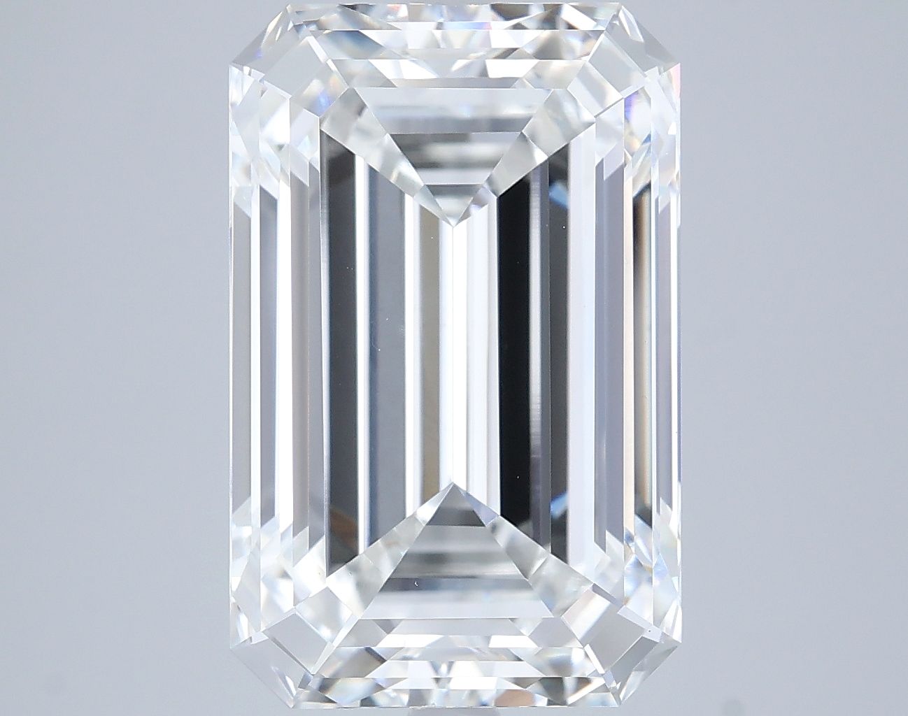 9.58 ct. emerald Lab Grown Diamond front image