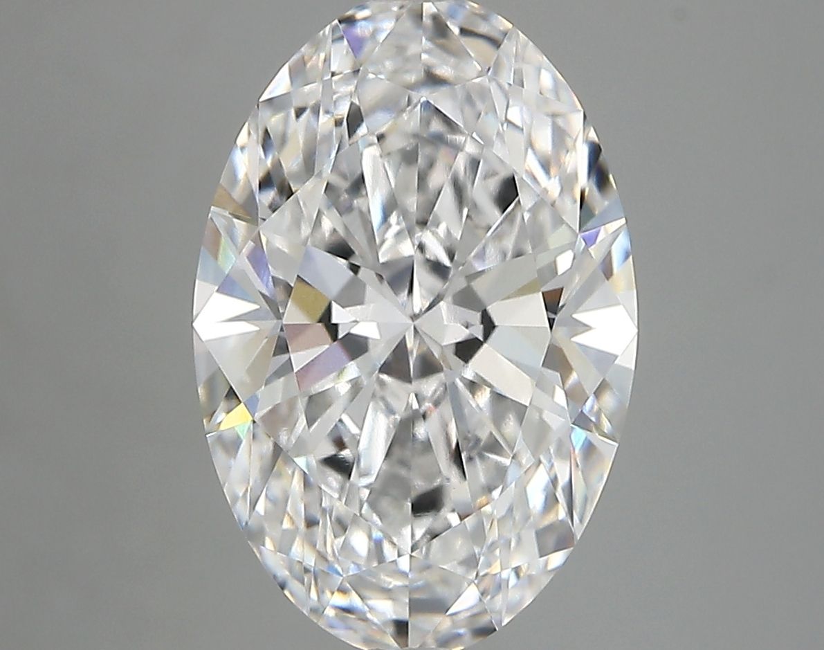 4.13 ct. oval Lab Grown Diamond front image
