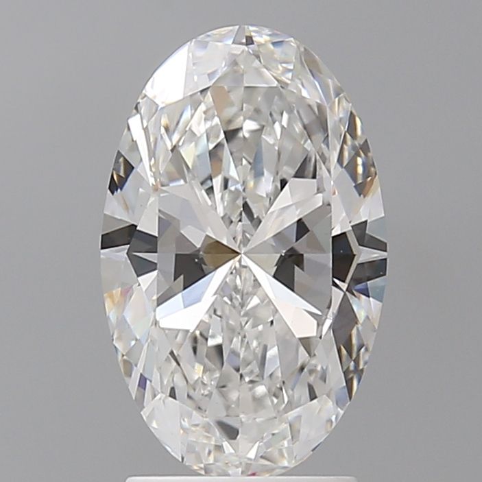 2.50 ct. oval Lab Grown Diamond front image
