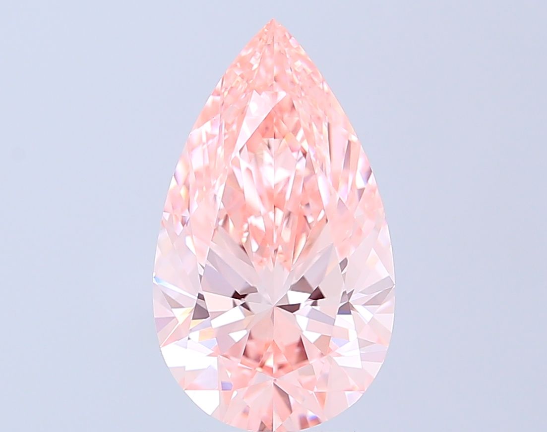4.06 ct. pear Lab Grown Diamond front image