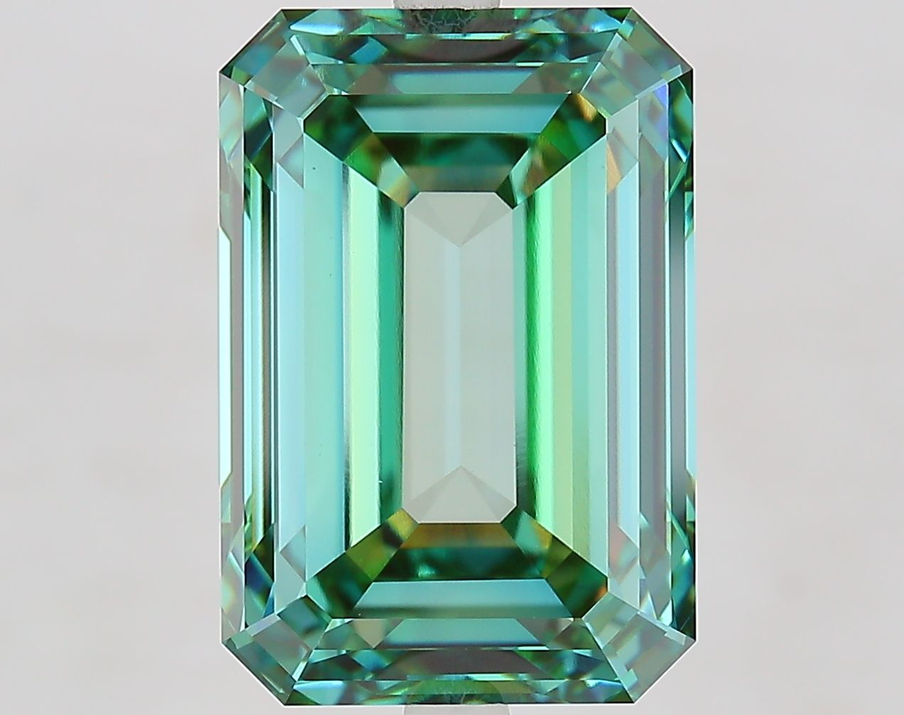10.05 ct. emerald Lab Grown Diamond front image