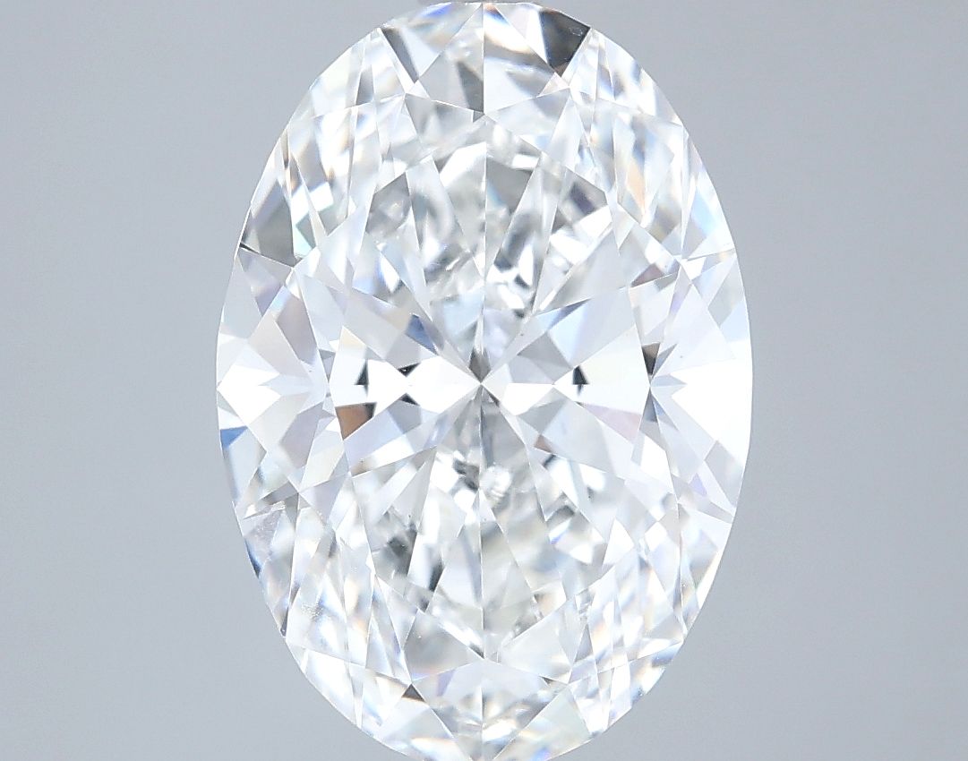 4.09 ct. oval Lab Grown Diamond front image