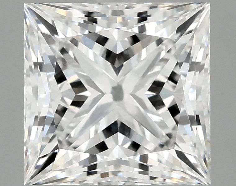 4.18 ct. princess Lab Grown Diamond front image