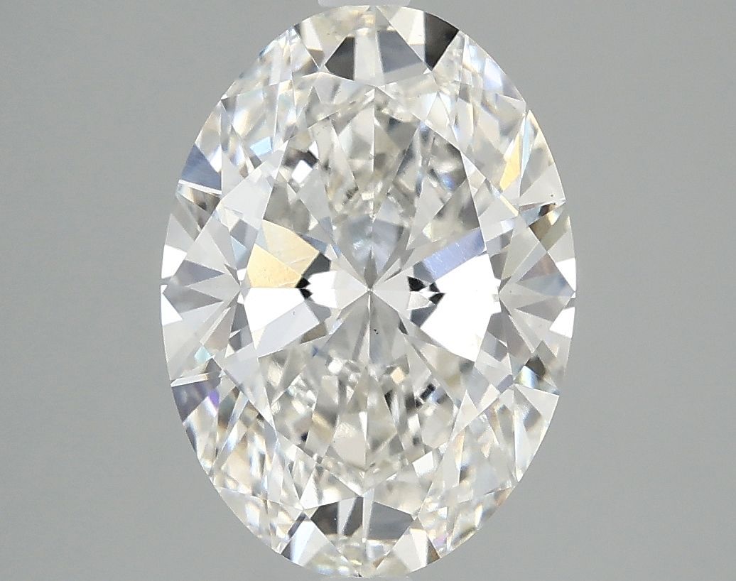 3.09 ct. oval Lab Grown Diamond front image