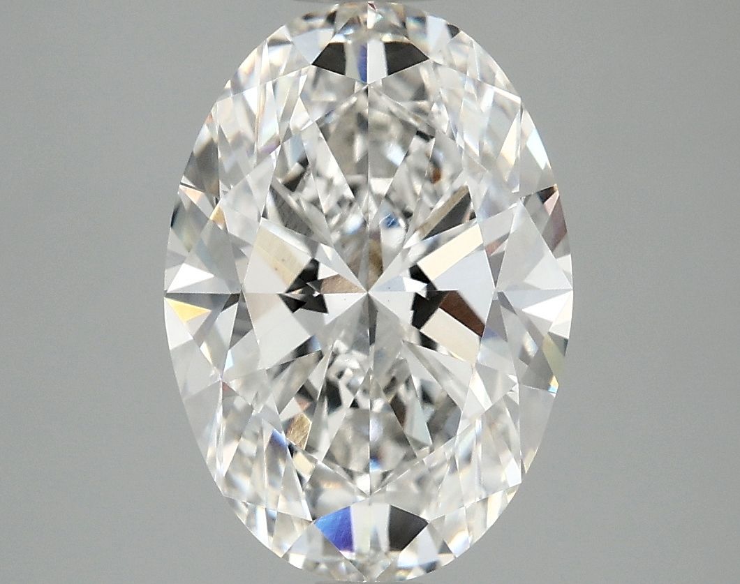 3.94 ct. oval Lab Grown Diamond front image