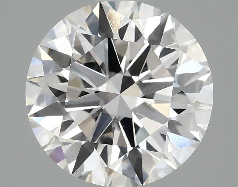 2.87 ct. round Lab Grown Diamond front image