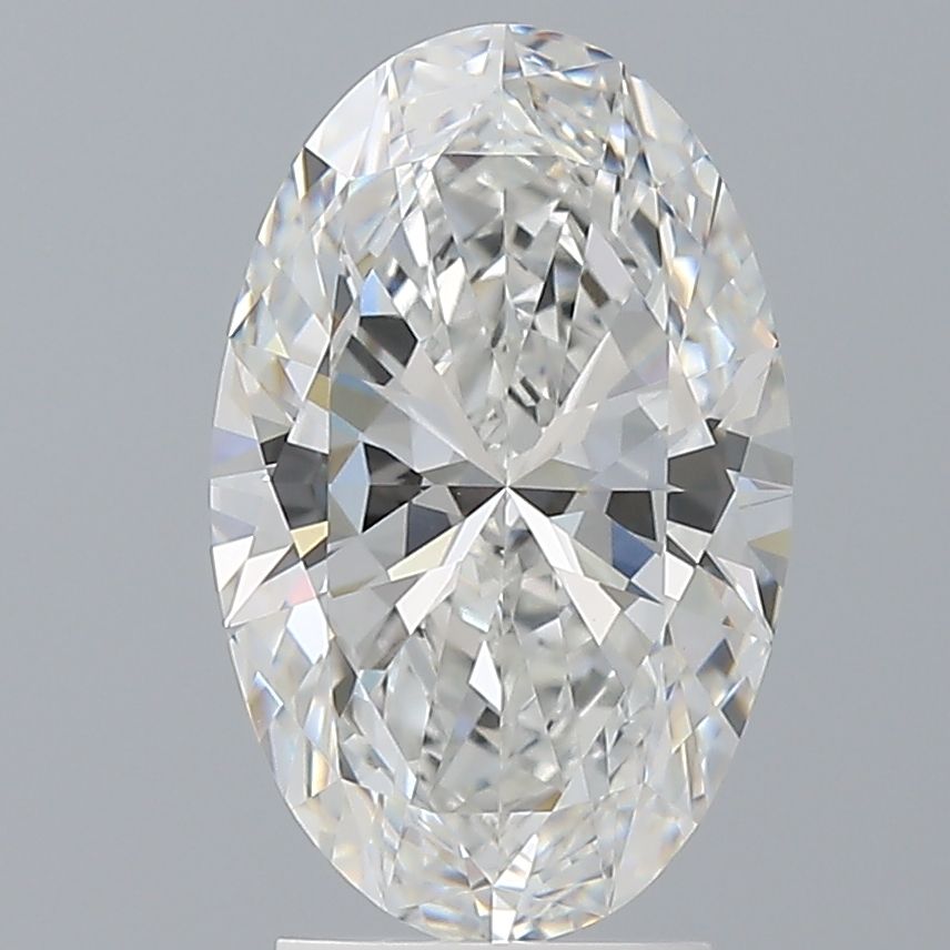 3.01 ct. oval Lab Grown Diamond front image