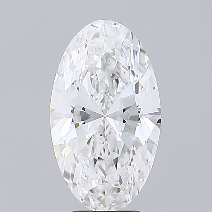 3.06 ct. oval Lab Grown Diamond front image