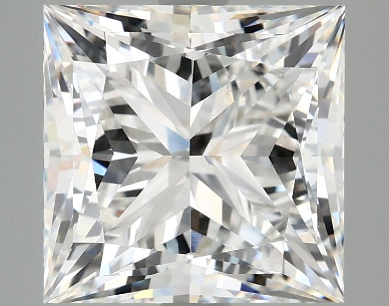 4.19 ct. princess Lab Grown Diamond front image