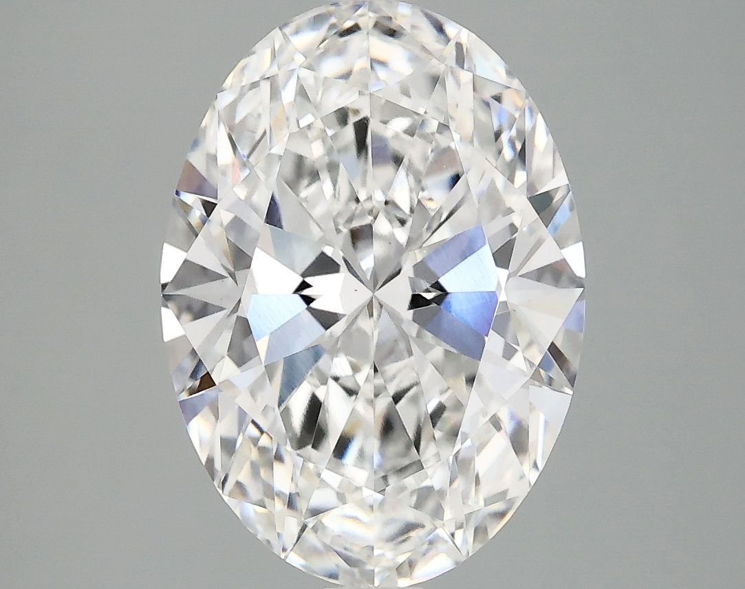 3.87 ct. oval Lab Grown Diamond front image
