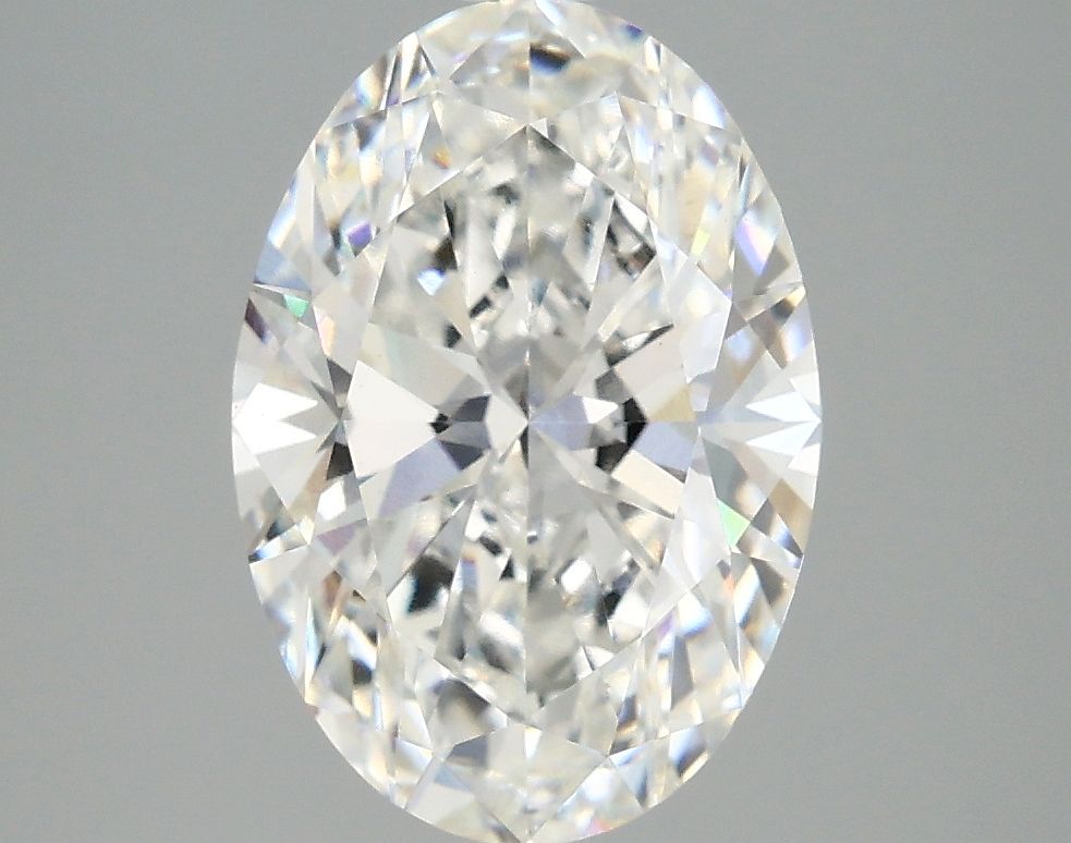 3.04 ct. oval Lab Grown Diamond front image