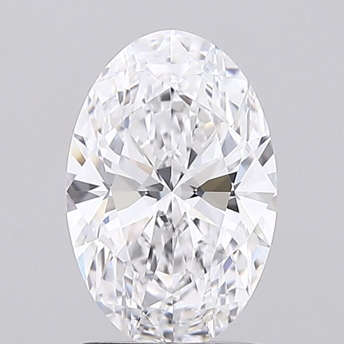 1.44 ct. oval Lab Grown Diamond front image