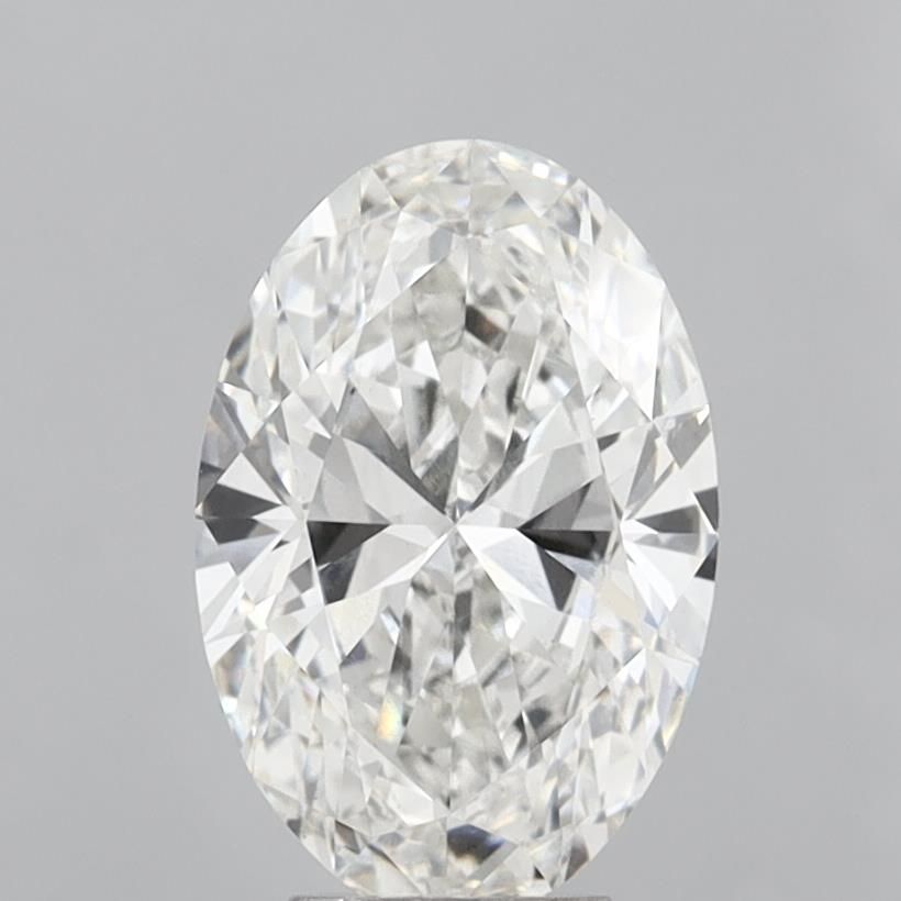 5.03 ct. oval Lab Grown Diamond front image