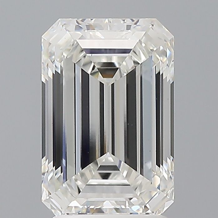 2.57 ct. emerald Lab Grown Diamond front image