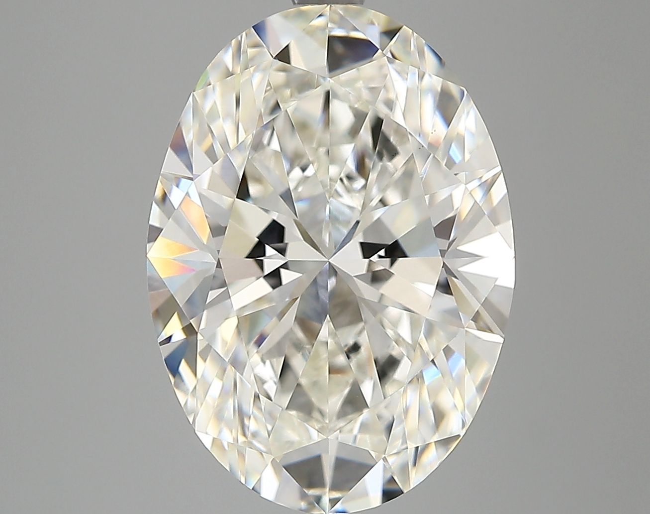 5.03 ct. oval Lab Grown Diamond front image