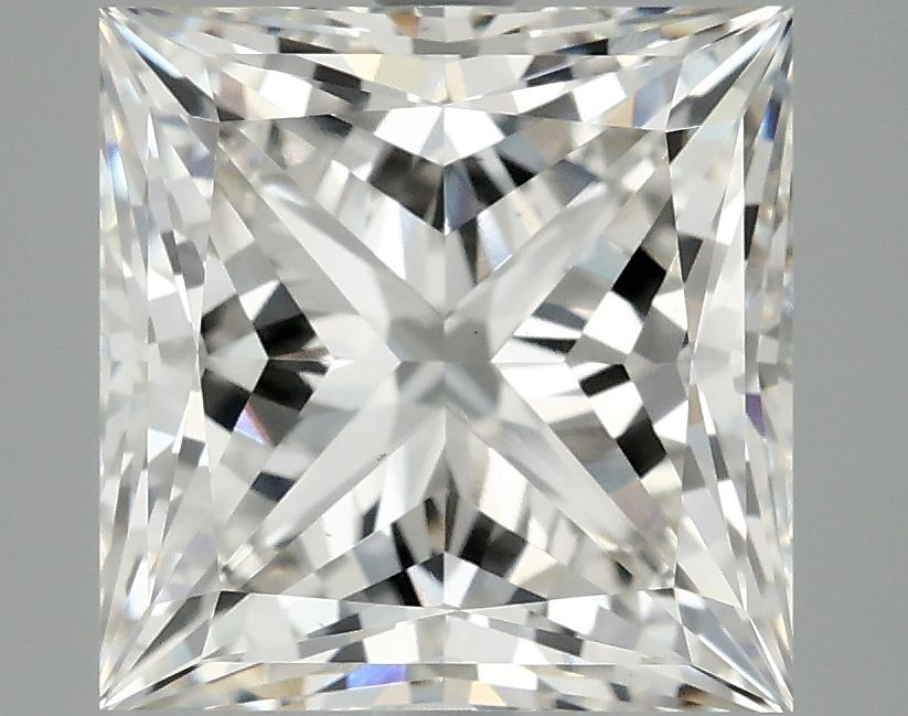 4.10 ct. princess Lab Grown Diamond front image